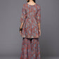 Ahalyaa Women's Traditional Wear Co-ods - Teal Blue
