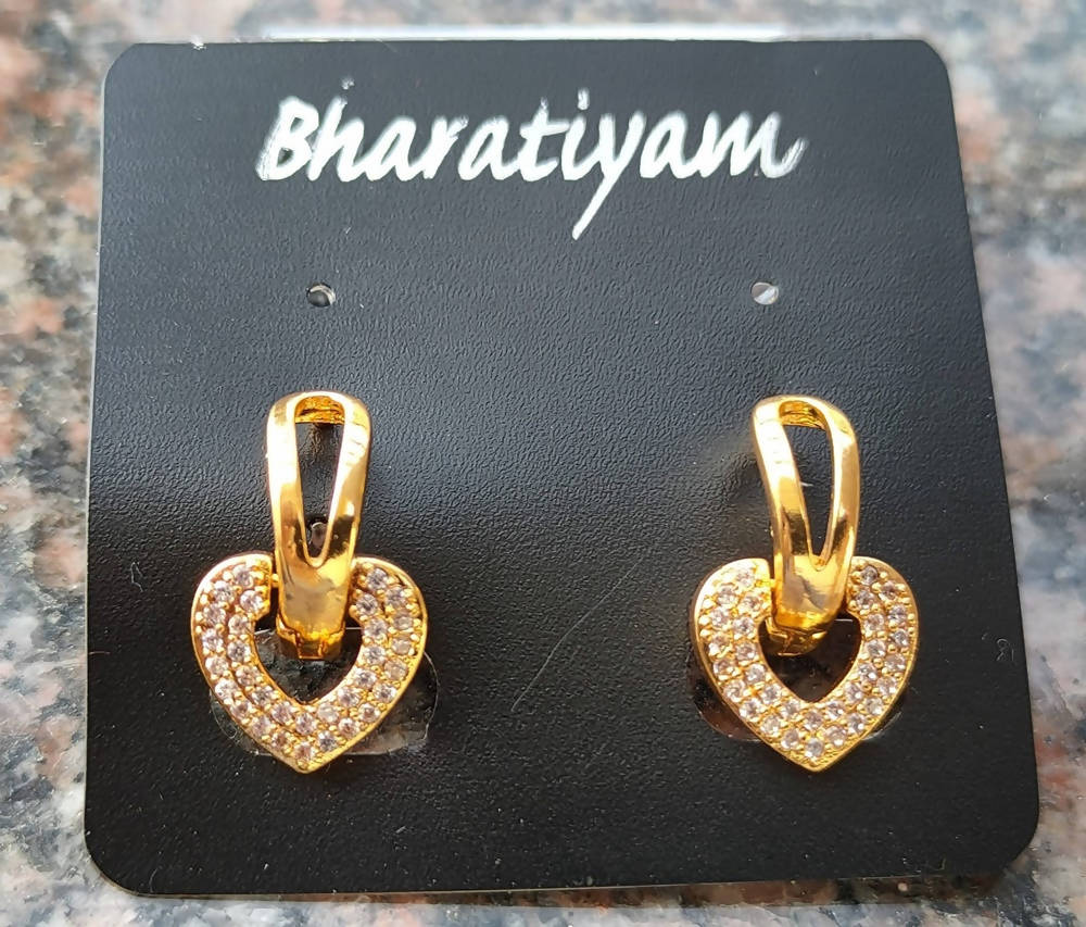 Pretty AD Daily Wear Earrings | Swadesiicart