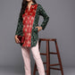 Ahalyaa Women's Traditional wear Tunic - Green | Swadesiicart