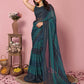 Attractive These Party Wear Ready To Wear Saree - Blue | Swadesiicart