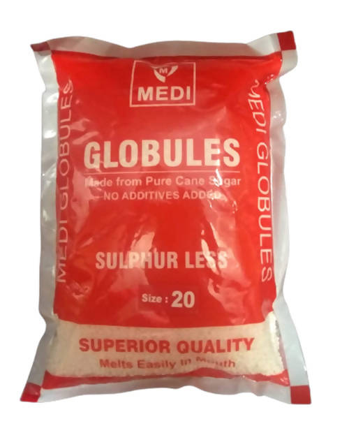 Medi Homeopathy Globules/ Blank Pellets (Size 20) | Swadesiicart