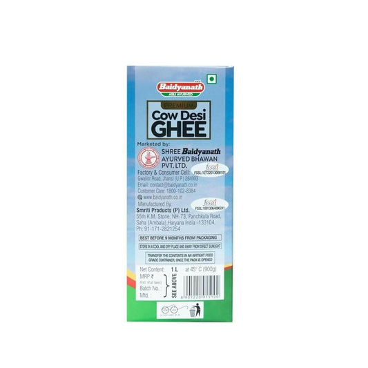 Baidyanath Desi Cow Ghee - Swadesiicart