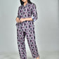 Morchari Digital Print Semi Muslin Co-Ord Set Top & Trouser-Multicolor - Swadesiicart