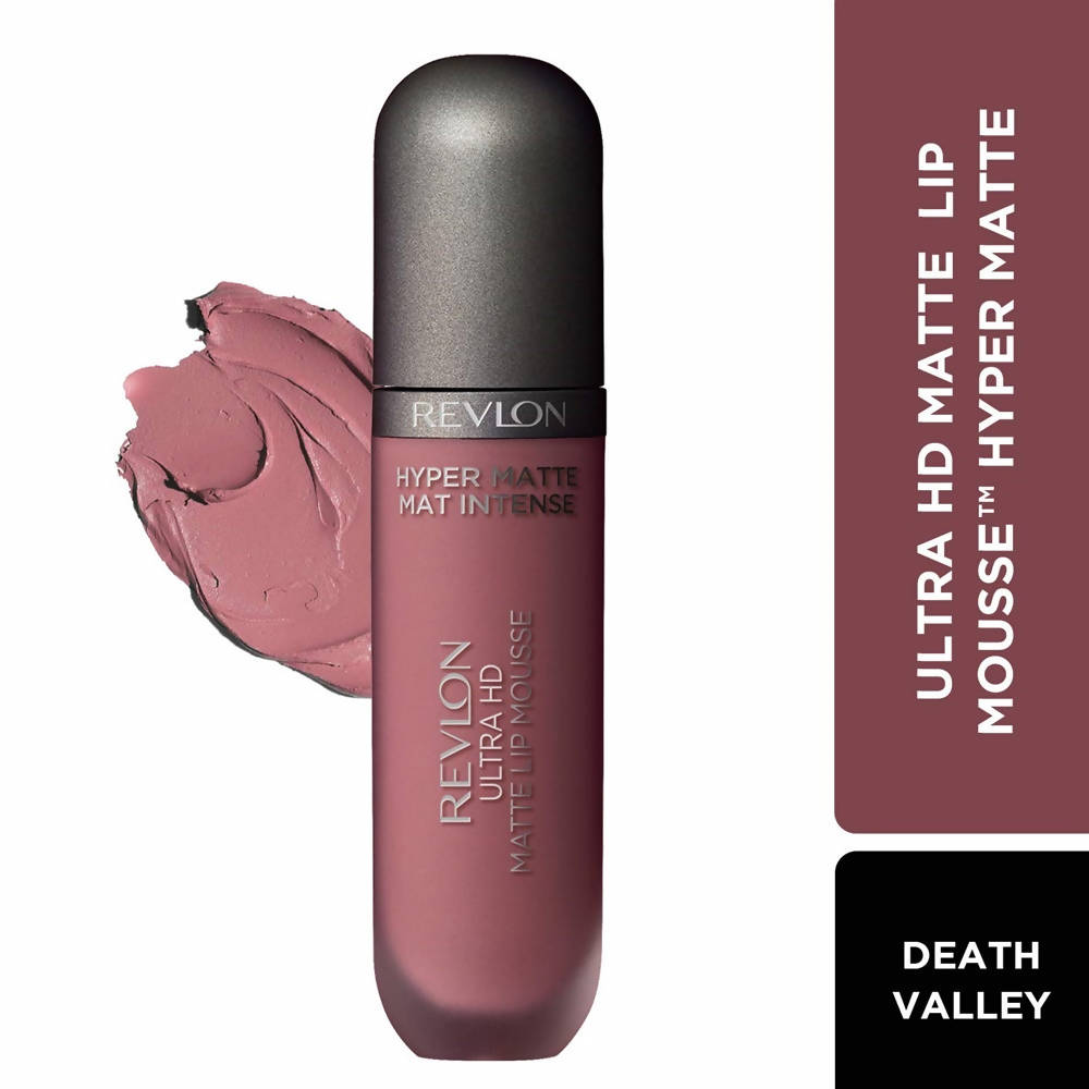 Revlon Hyper Matte Mat Intense Ultra Hd Matte Lip Mousse - Death valley - Swadesiicart