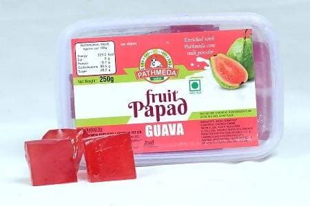 Gavyamart Pathmeda Fruit Papad Guava - Swadesiicart