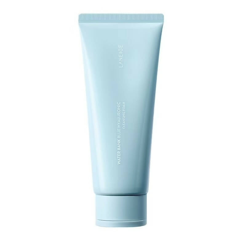 Laneige Water Bank Blue Hyaluronic Cleansing Foam - Korean skincare | Swadesiicart