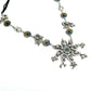 Mominos Fashion Johar Kamal Oxidised Silver-Plated Brass Finish Peacock Design Long Necklace Set For Women - Swadesiicart