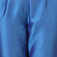 W for Woman Blue Solid Lace Mid-Rise Straight Pant