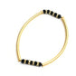 Mominos Fashion Kamal Johar Gold-Polished Beads Anklets | Swadesiicart