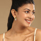 Nuyug Green Emerald Elegance Anti Tarnish Studs | Swadesiicart