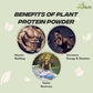 Myherb Plant Protein Powder, Pea And Brown Rice Protein Powder - Chocolate Flavour - Swadesiicart