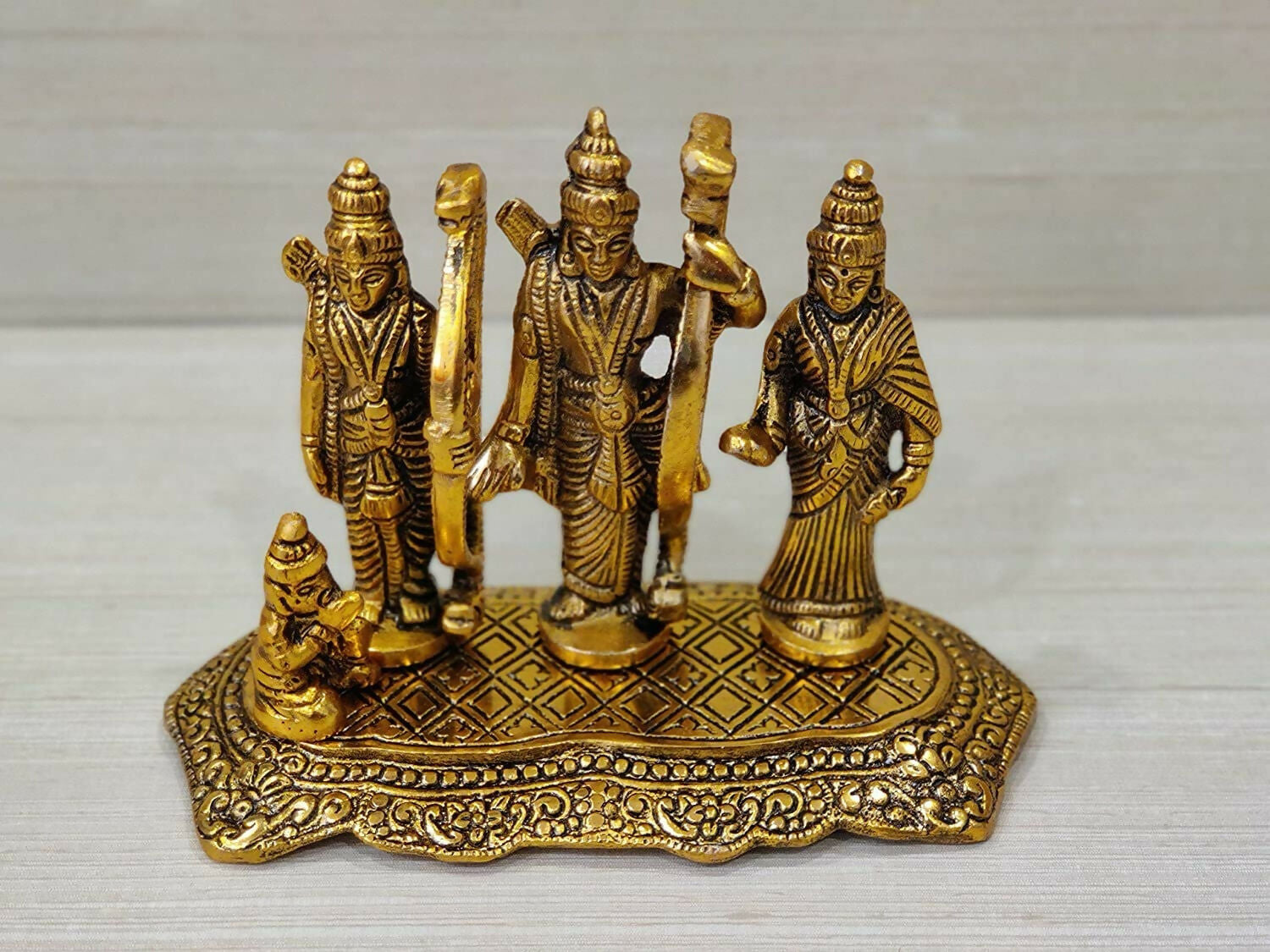 The Victory Metal Lord Ram Darbar Idol - Swadesiicart