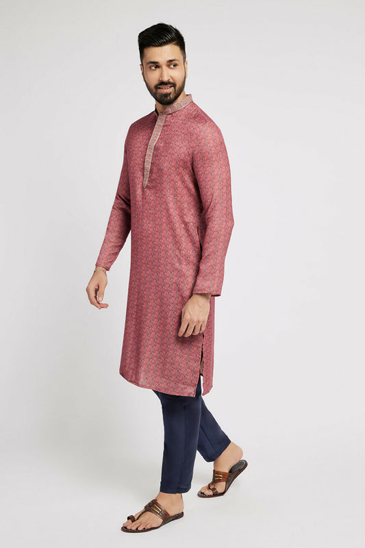 Ethnic India Blue solid Pant for Men | Swadesiicart