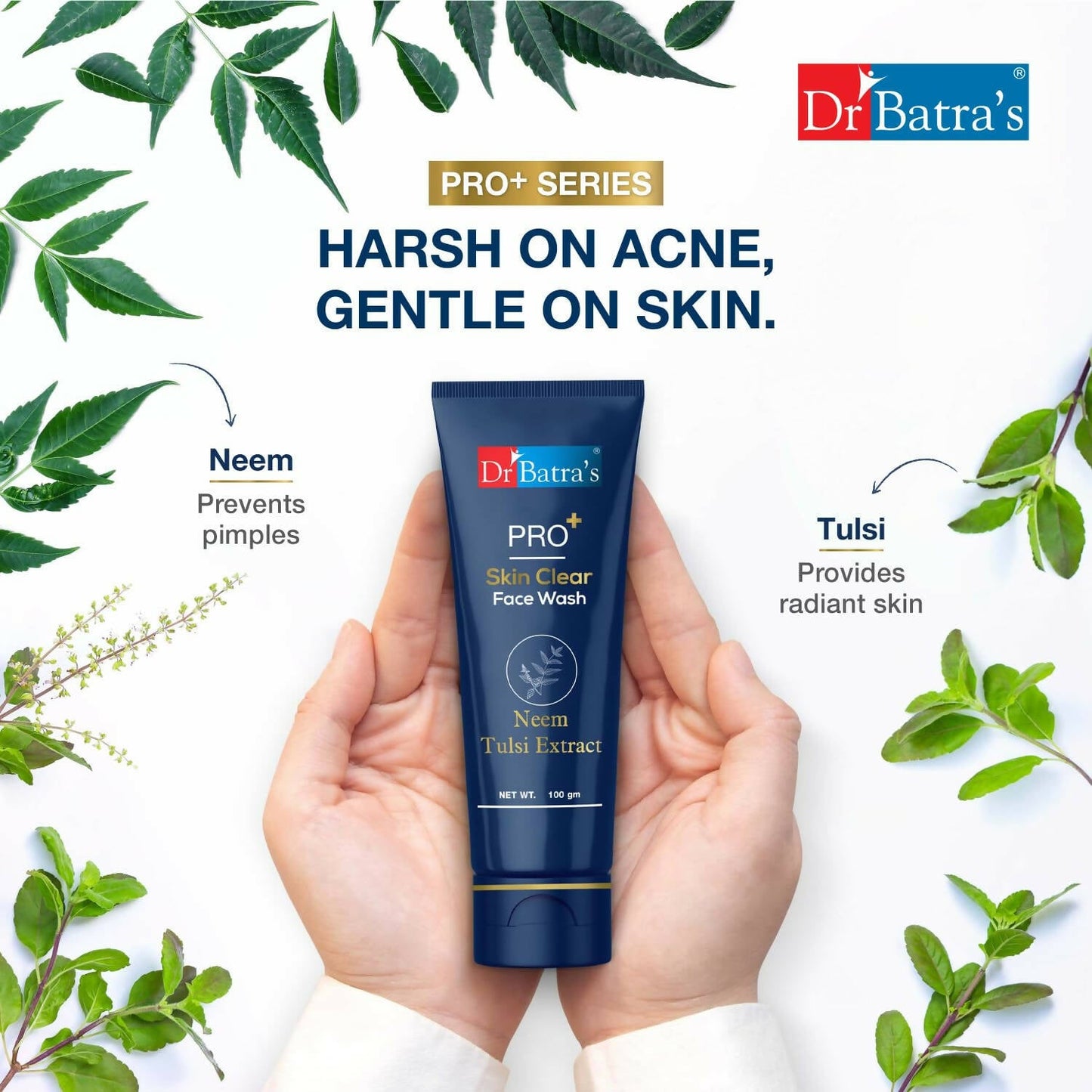 Dr. Batra's PRO + Skin Clear Face Wash - Swadesiicart