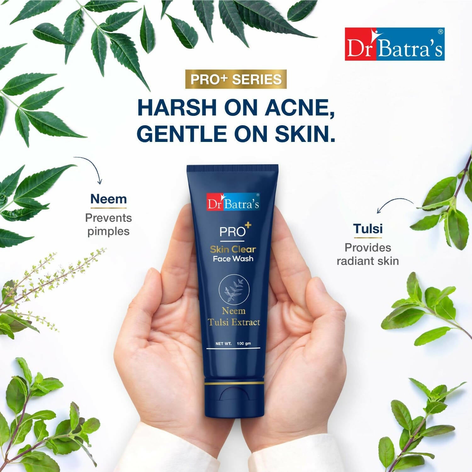 Dr. Batra's PRO + Skin Clear Face Wash - Swadesiicart
