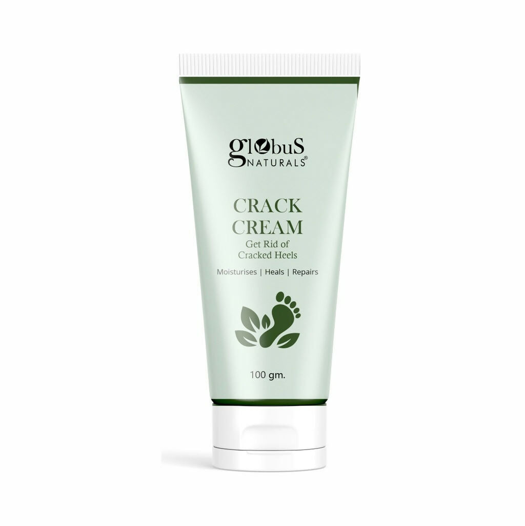 Globus Naturals Crack Cream for Dry & Cracked Heels & Feet | Swadesiicart