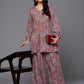 Ahalyaa Women's Traditional Wear Co-ods - Teal Blue