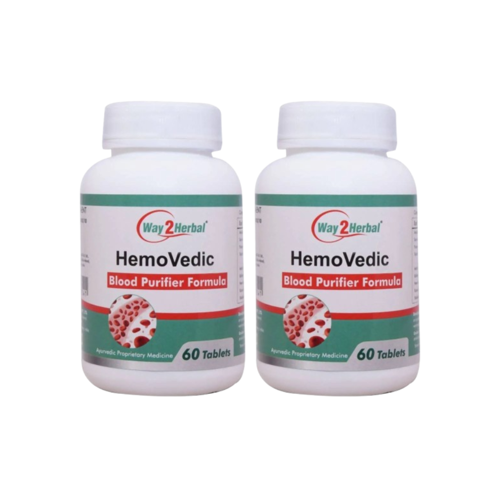 Way2herbal Hemovedic Tablets | Swadesiicart