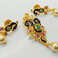 Multicolor AD Peacock Pendant Set | Swadesiicart