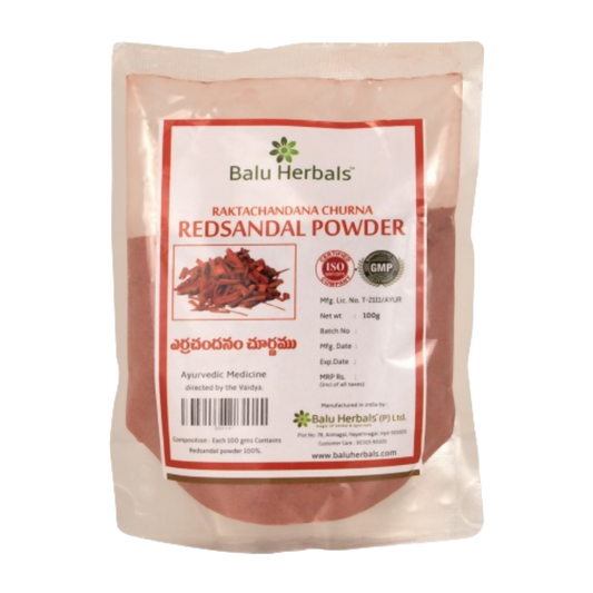 Balu Herbals Red Sandal Powder | Swadesiicart