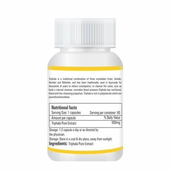 Zindagi Triphala Extract Capsules - Swadesiicart