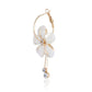 Trendoo Jewelry Gold-Polished Stylish Fancy Party Wear Beige Drops | Swadesiicart