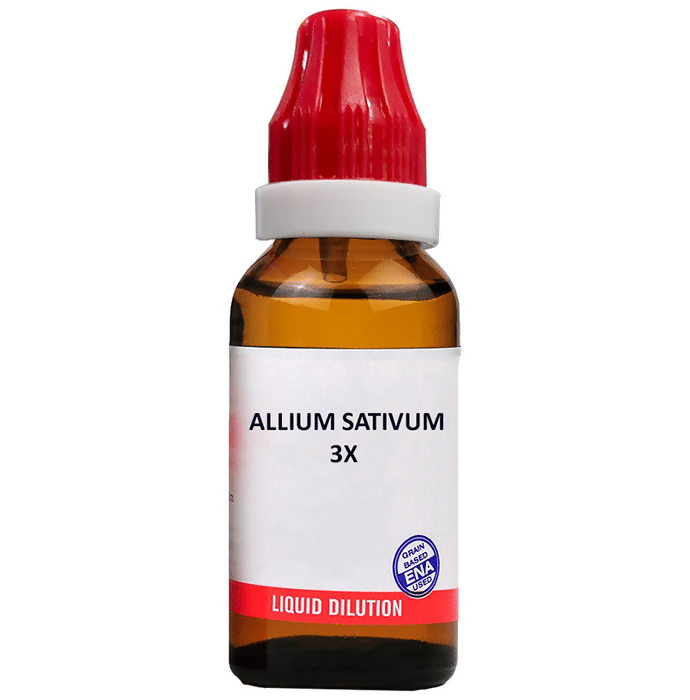 Bjain Homeopathy Allium Sativum Dilution - Swadesiicart