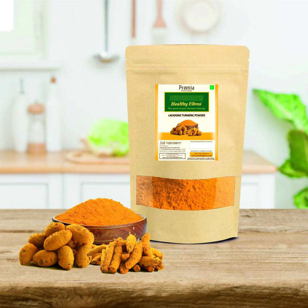 Healthy Fibres Lakadong Turmeric Powder - Swadesiicart