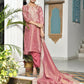 Vaasva Women's Digital Printed Tissue Suit Set With Solid Pant & Brocade Dupatta | Swadesiicart