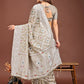 Shree Shyam Fashion Pankhuri Brown Linen Cotton Saree