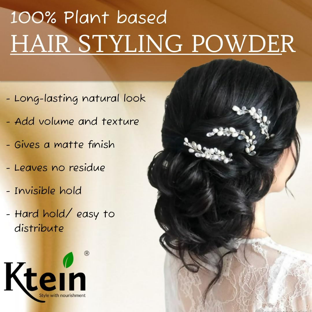 Ktein Natural 100% Plant Based Hair Styling Powder - Swadesiicart