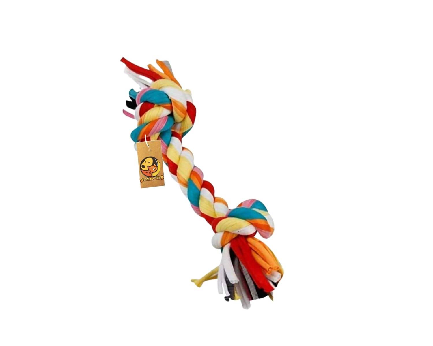 Foodie Puppies Cotton Dog Rope Toy - Swadesiicart