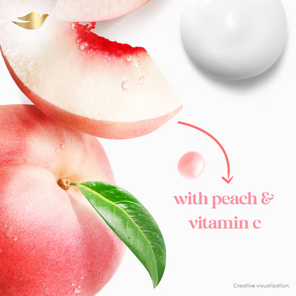 Dove Revitalizing Body Wash With Scented Peach And Vitamin C - Swadesiicart