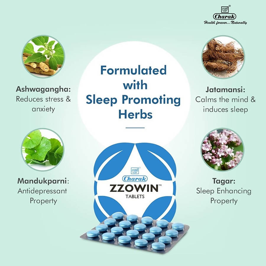Charak Pharma Zzowin Tablets | Swadesiicart