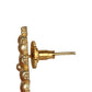 Joban Fashion Women Matte Gold Brass Jhumka | Swadesiicart