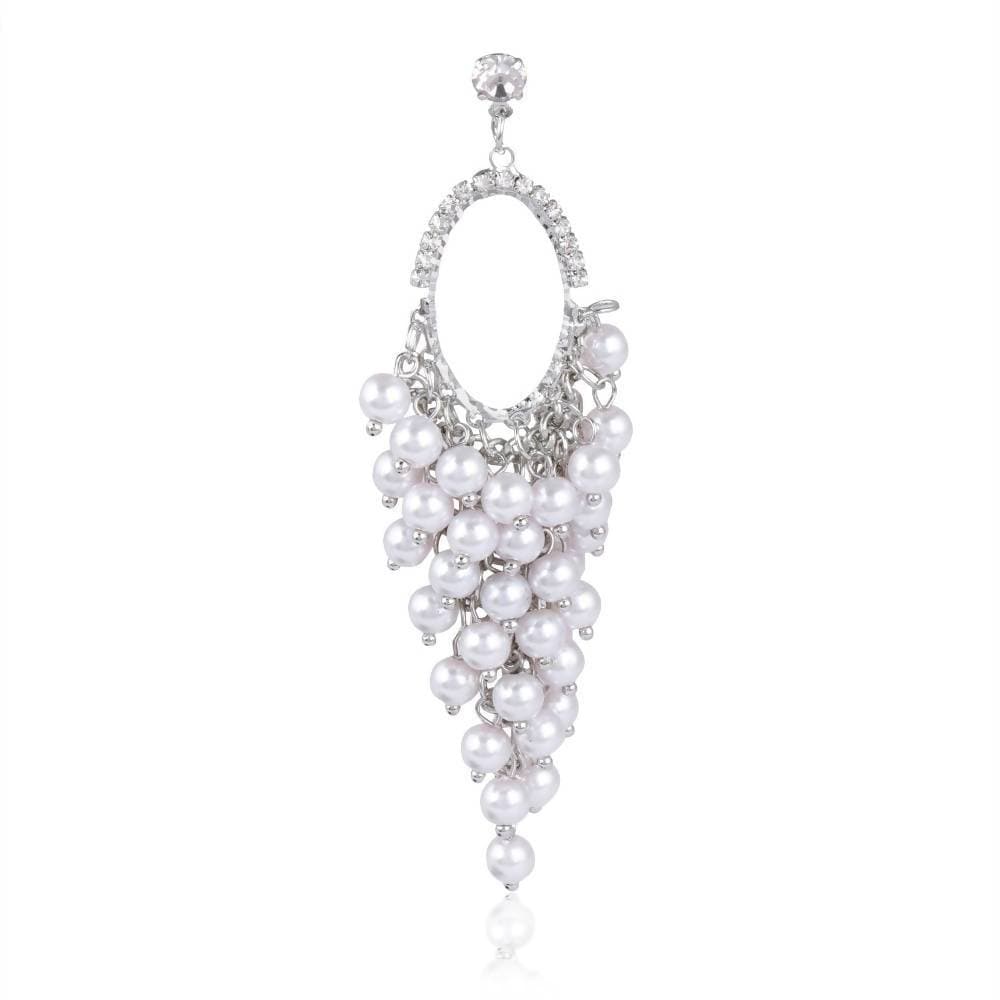 Trendoo Jewelry Silver Diamonds Beautiful Drops | Swadesiicart