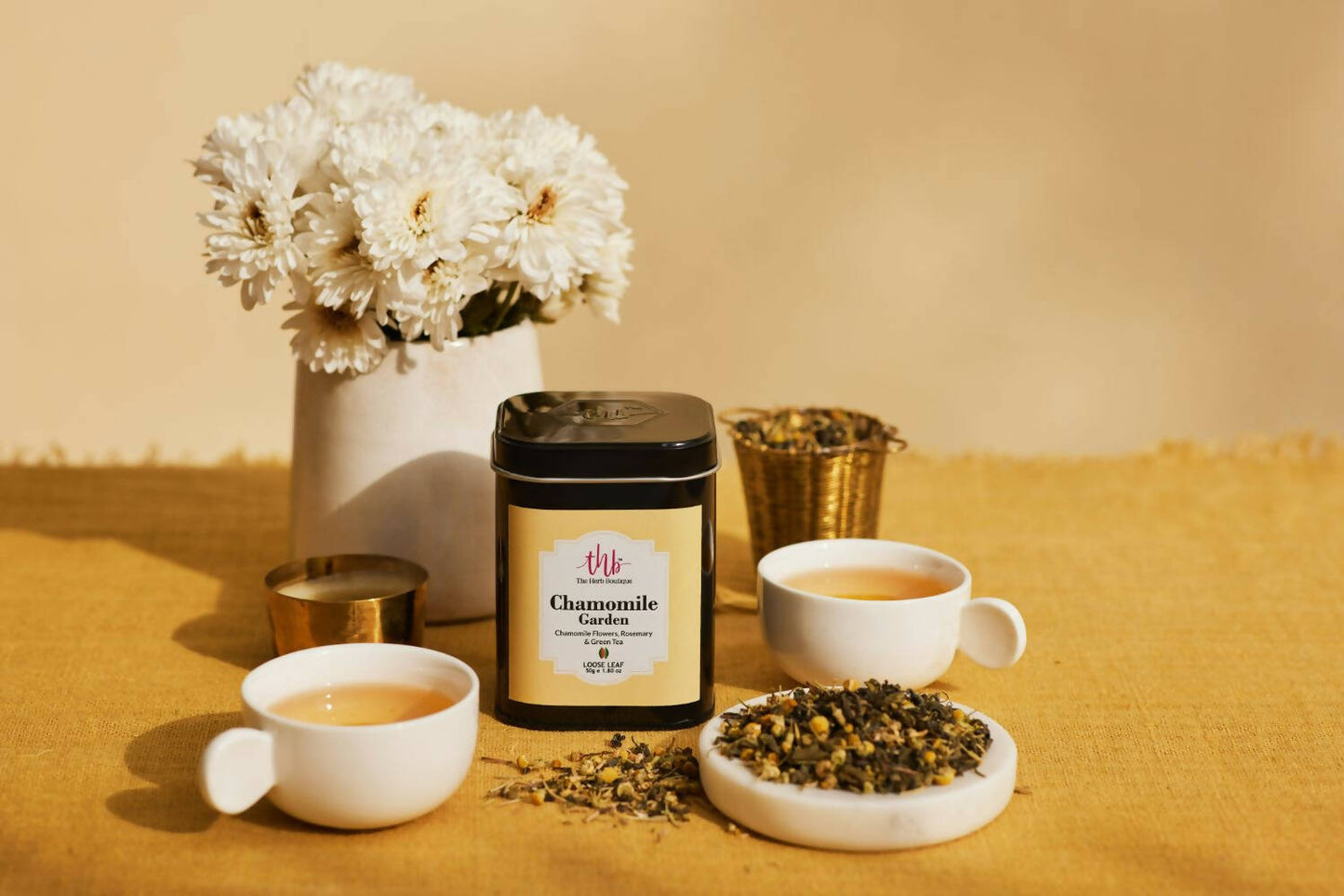 The Herb Boutique Chamomile Garden Tea - Swadesiicart