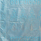 Astita Aura Silk Cream Sky Blue Banarasi Silk Saree | Swadesiicart
