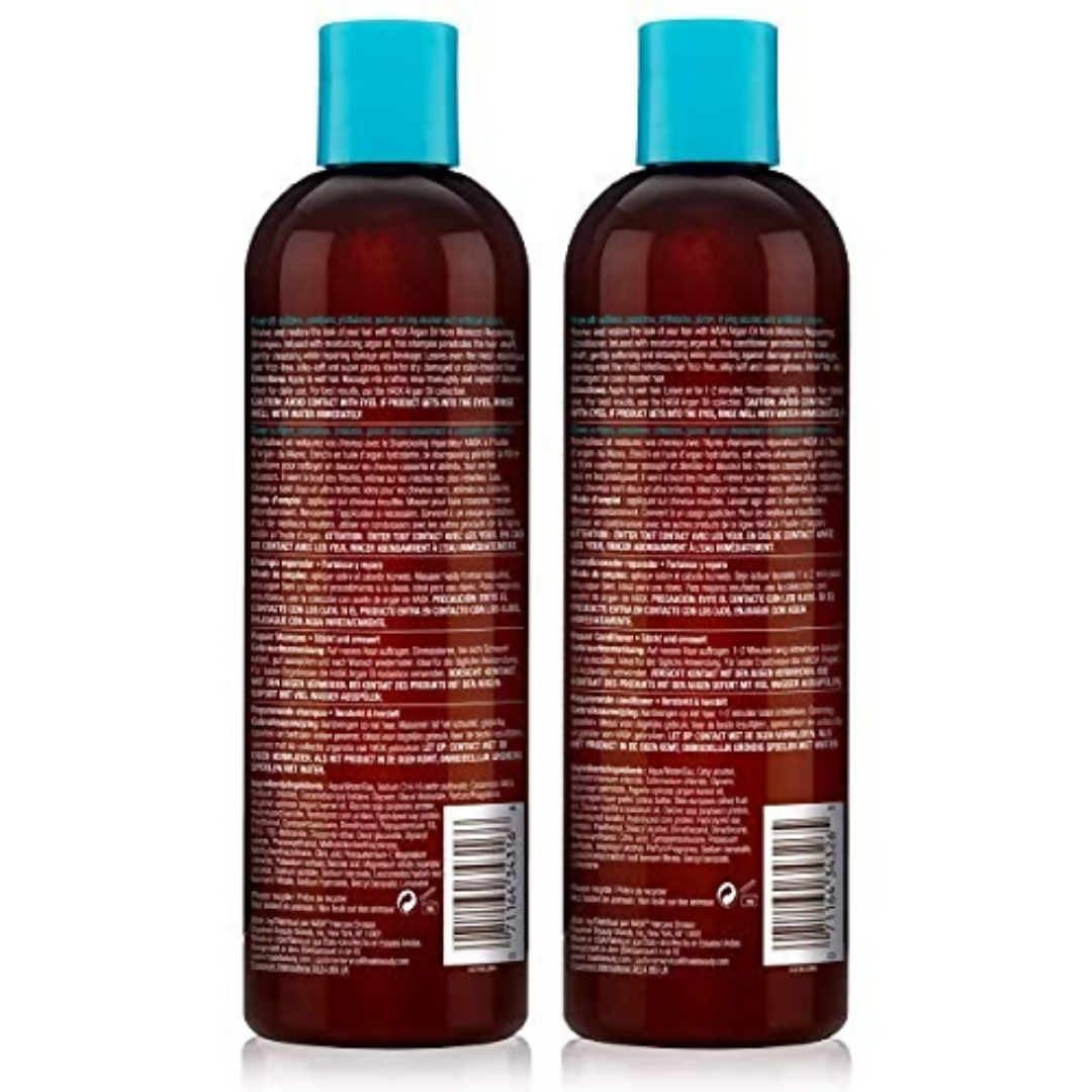 HASK Repairing Argan Oil Shampoo & Conditioner | Swadesiicart