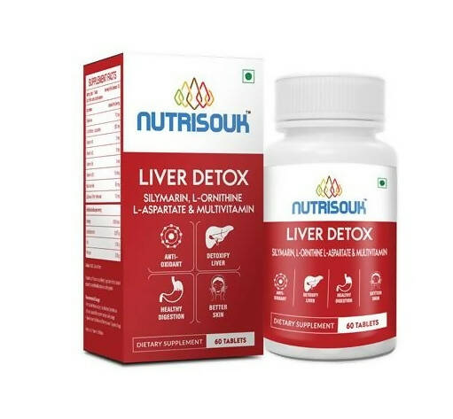 Nutrisouk Liver Detox Tablets | Swadesiicart