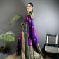 Joban Fashion Purple Banarasi Soft Silk Woven Saree | Swadesiicart