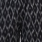 W for Woman Black Ikkat Pure Cotton Straight Kurta and Pants Co-ord Set