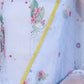 W for Woman Blue Floral Printed Thread Embroidered Kota Flared Kurta, Flared Pant And Dupatta Set