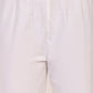 W for Woman Off-White Embroidered Straight Tissue Kurta with Straight Pant Set
