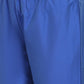 W for Woman Blue Floral Printed Lace Flared Kurta, Pants and Dupatta Set