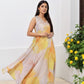 W for Woman Beige Embroidered Organza Anarkali Kurta Set Dupatta Set