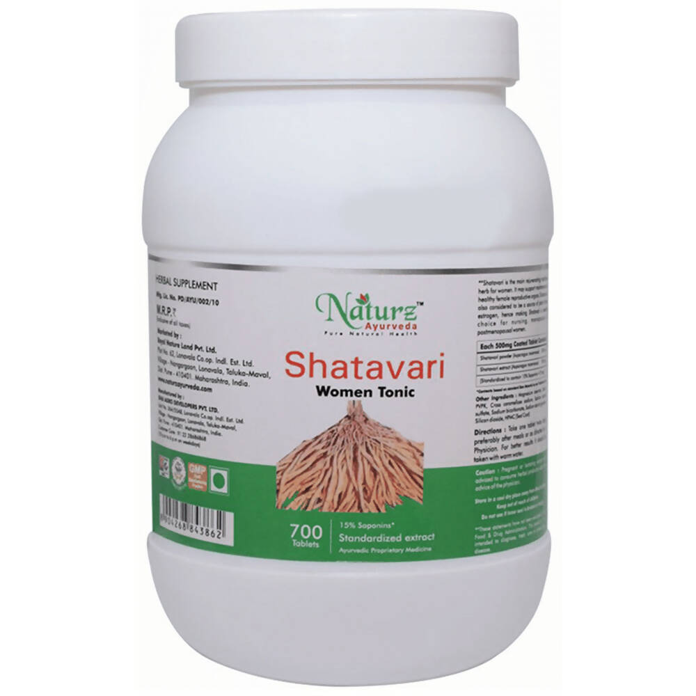 Naturz Ayurveda Shatavari Women Tonic Tablets | Swadesiicart