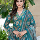 BulBul Fashionista Green Cotton Kurta Set with Dupatta - Swadesiicart