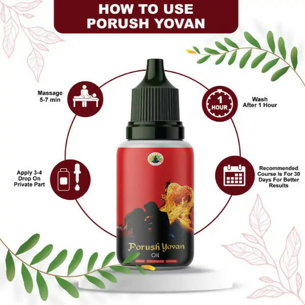 Divya Shree Porush Yovan Oil | Swadesiicart