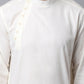 Even Apparels White Cotton Pure Cotton Men's Kurta With Side Placket | Swadesiicart
